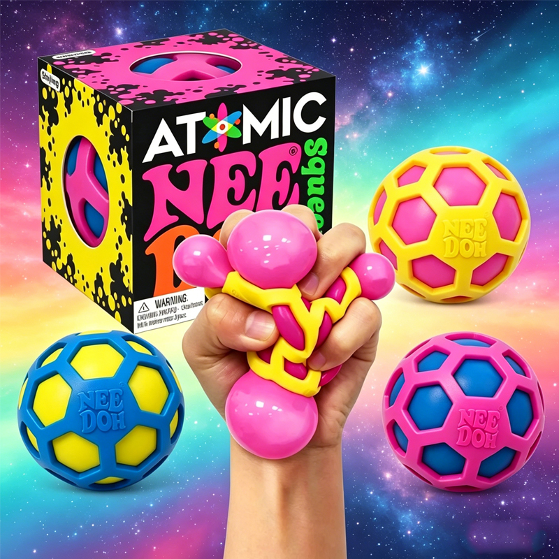 Party Games Game - In Stock Schylling Needoh /;Squishies Atomic