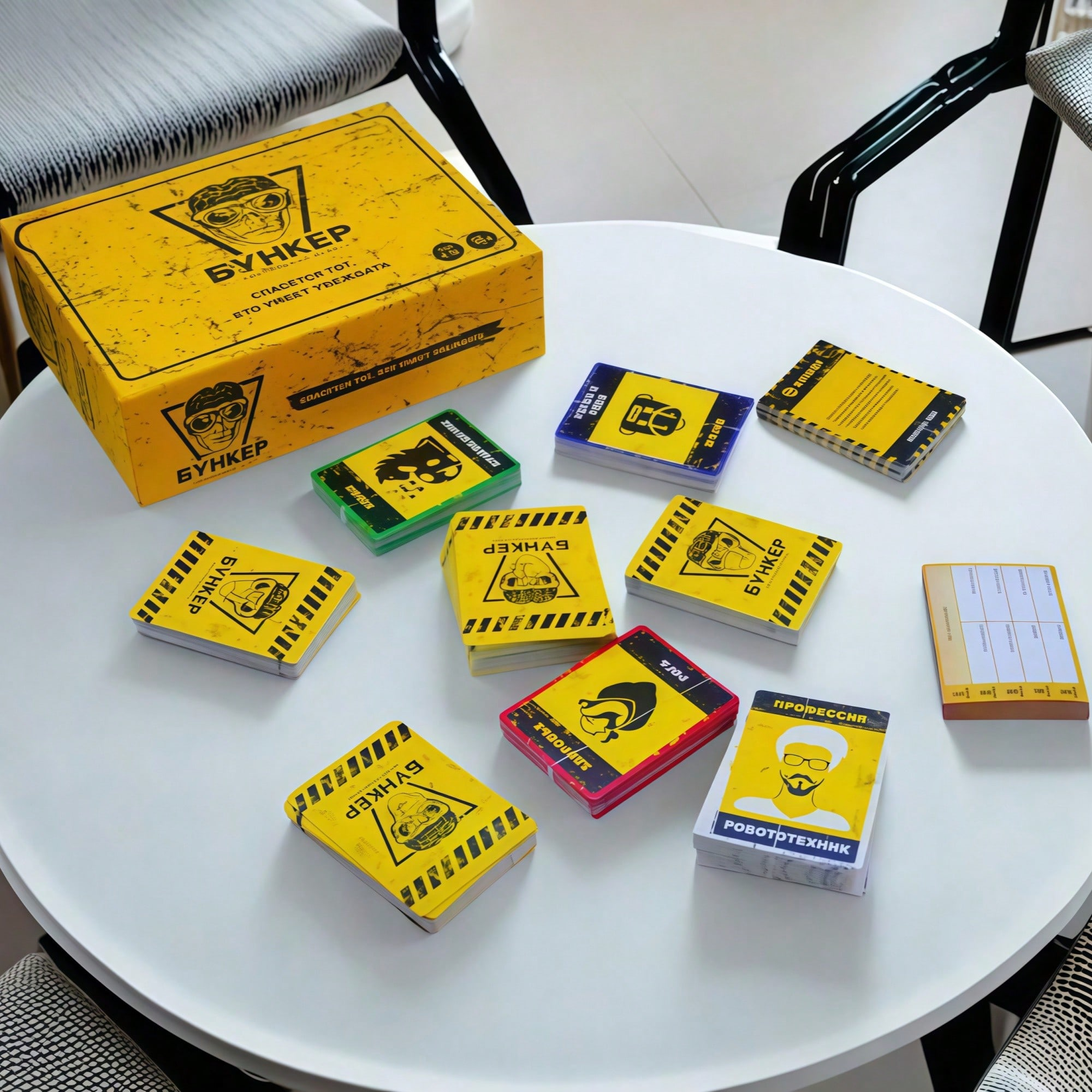 Party Games Multiplayer - SWHKEP Russian version hunting-themed card game,