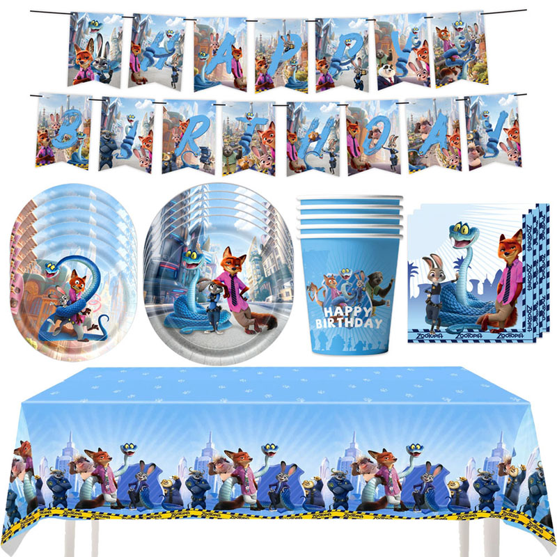 Zootopia Party Games - Zootopia 2 Rabbit and Fox birthday