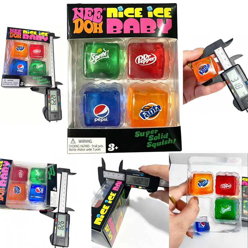 Party Games Game - Squishy Schylling NeeDoh Nice Cube Sensory