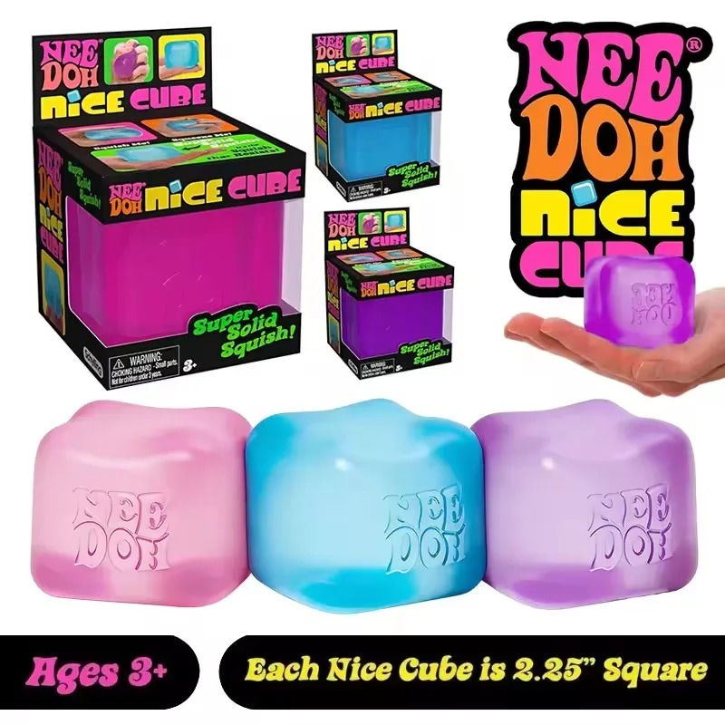 Party Games Game - NeeDoh Squishy Schylling Atomic *Stress Relief