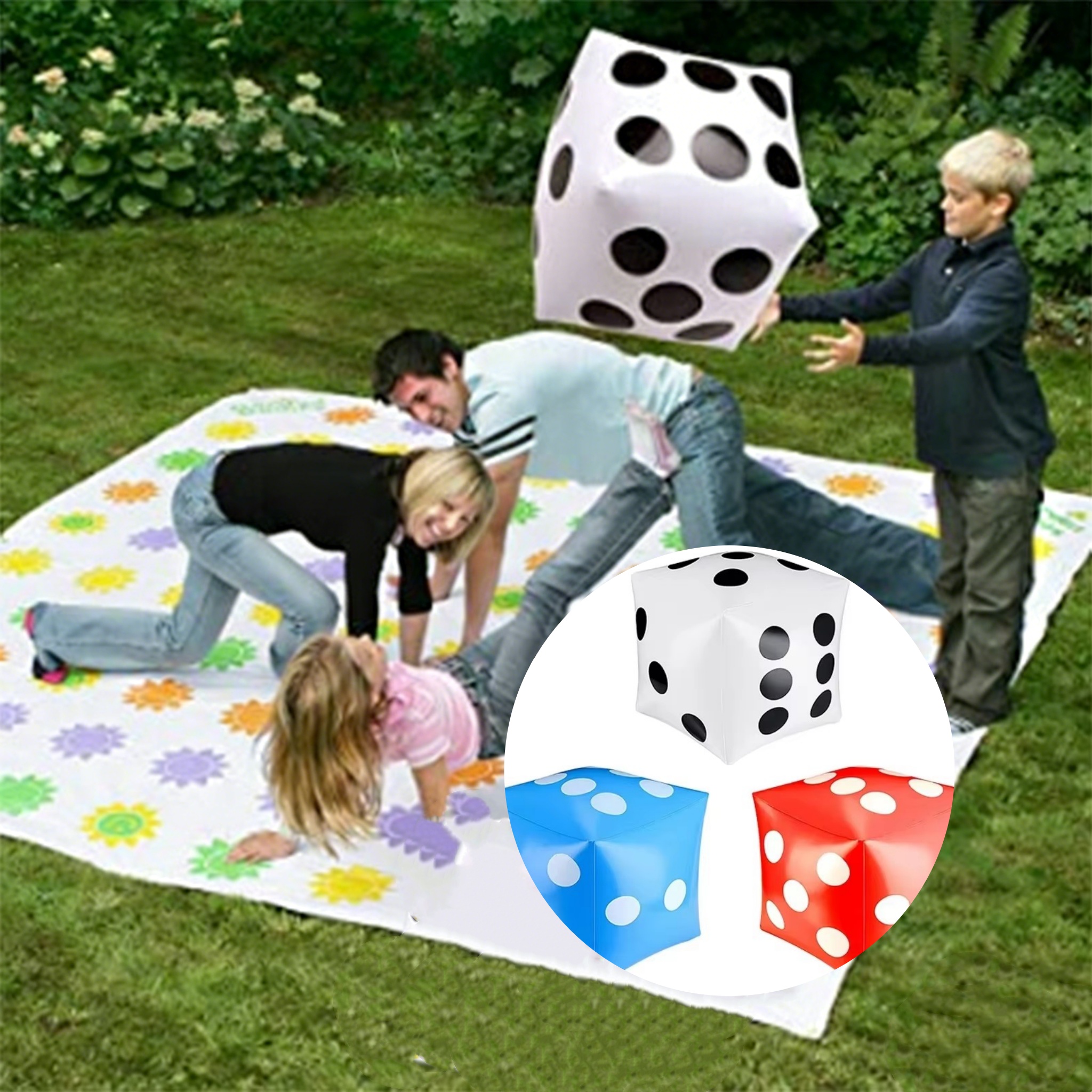 Party Games Gamecube - Interesting Inflatable Balloon Dice Blow Up