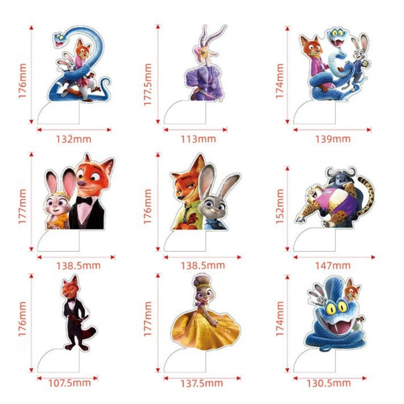 Zootopia2 Birthday Party Suppl - Zootopia Party Games 리뷰 및 가격