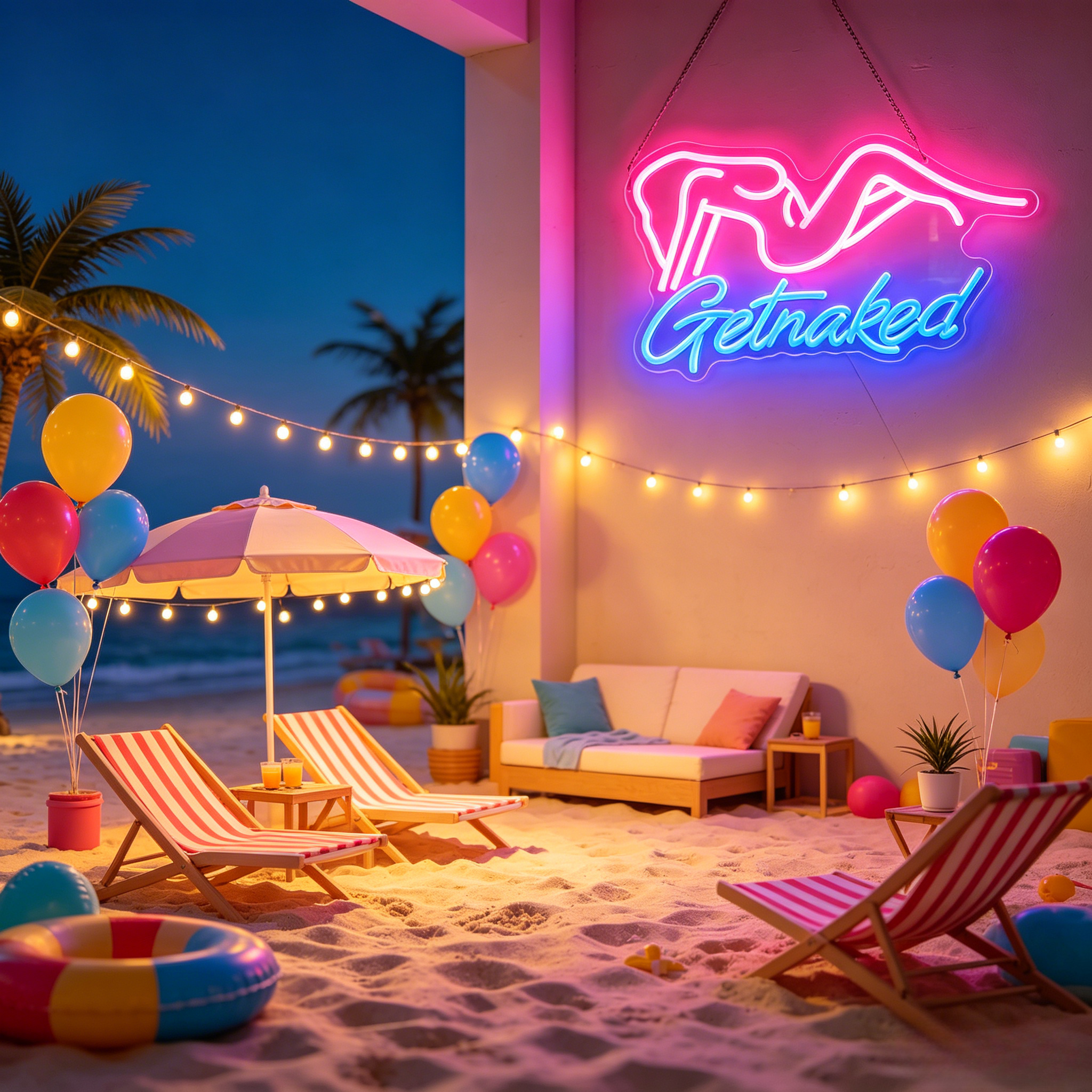 LED Neon Light Sign Lady Body  - Party Games Shop 리뷰 및 가격