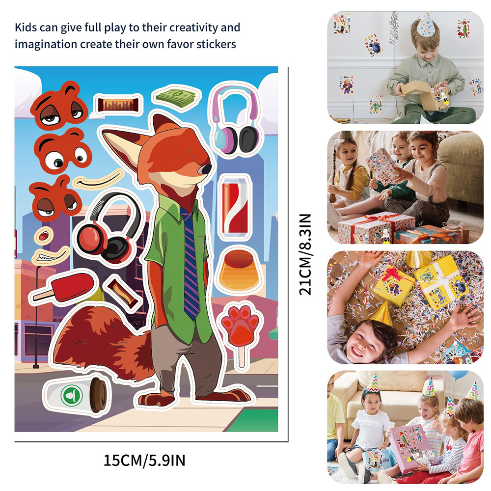 8/16pcs Disney Cartoon Zootopi - Zootopia Party Games 리뷰 및 가격