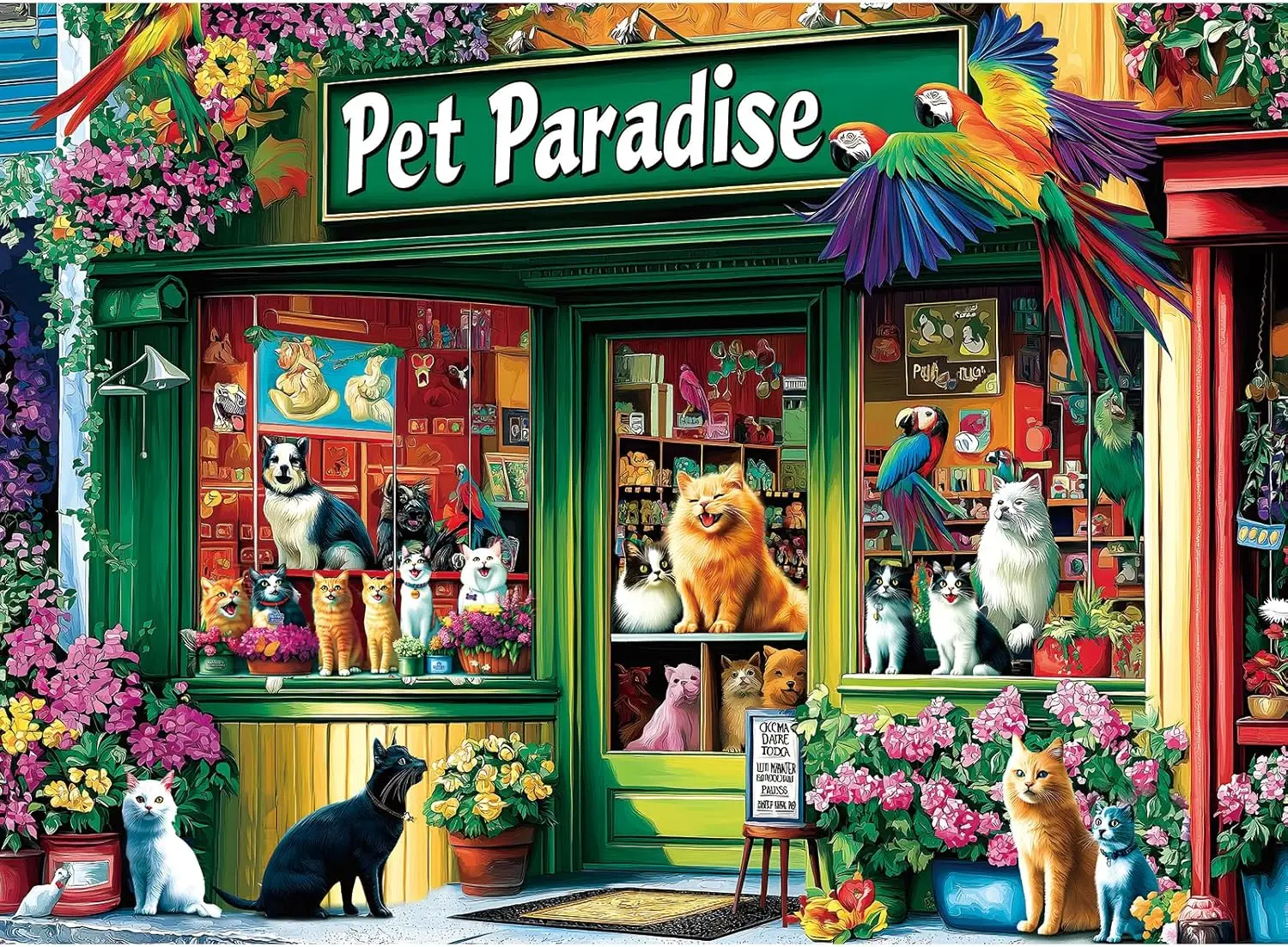 Pet Shop Adult Wooden Puzzle 1 - Party Games Shop 리뷰 및 가격