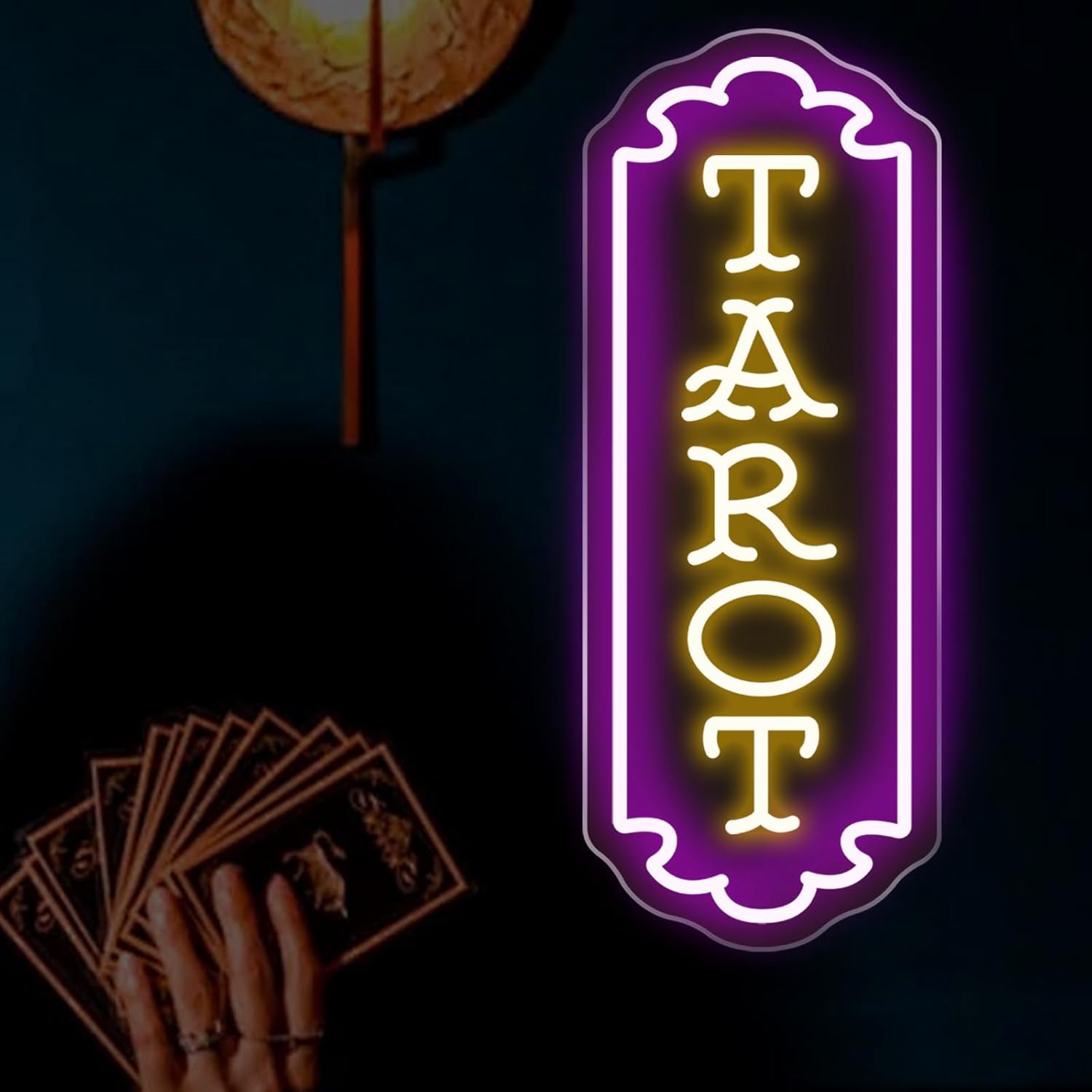 Tarot Neon Sign USB Powered My - Party Games Event 리뷰 및 가격