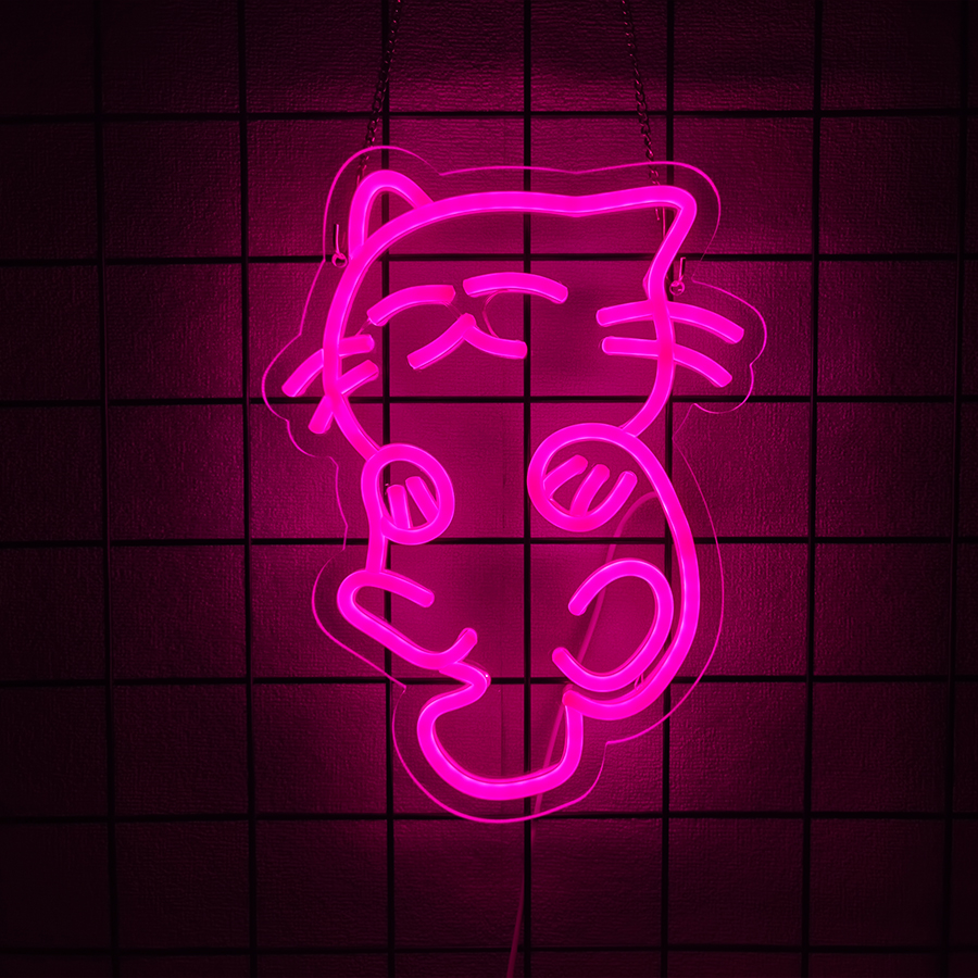 Cat Series Neon Sign For Wall  - Party Games Shop 리뷰 및 가격