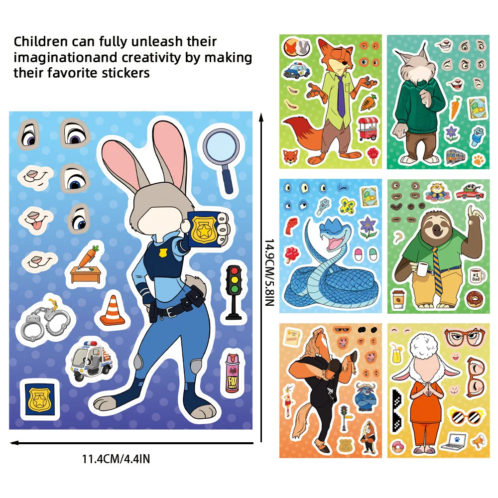 8/16Sheets Zootopia 2 Disney M - Zootopia Party Games 리뷰 및 가격