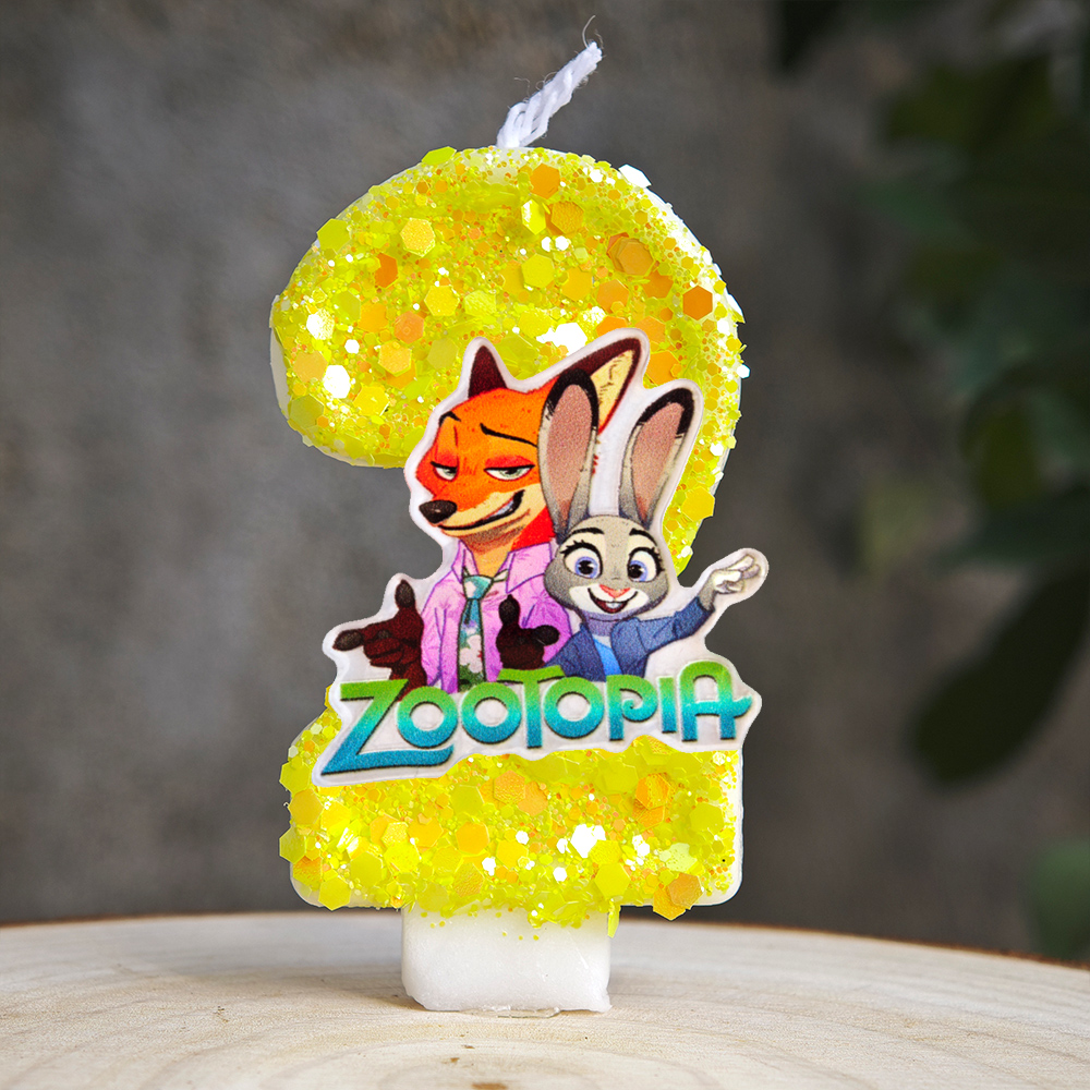 Zootopia Candle Number 0-9 Soc - Zootopia Party Games 리뷰 및 가격