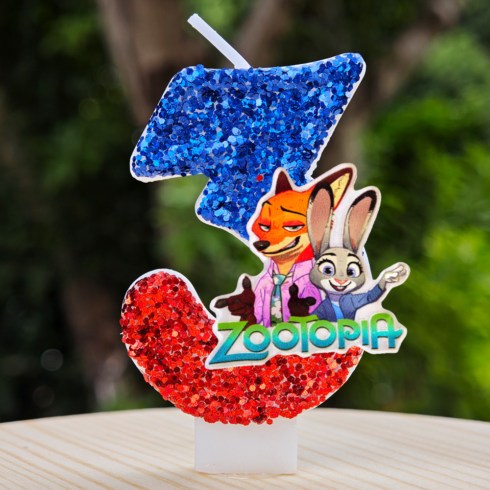 Zootopia Candle Number 0-9 Soc - Zootopia Party Games 리뷰 및 가격