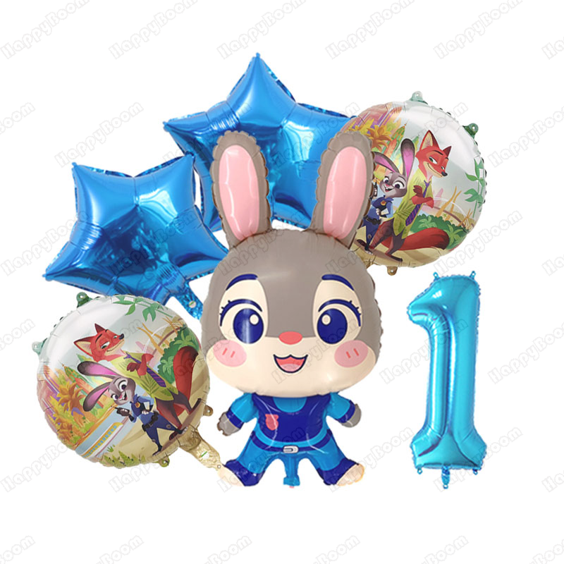 Cartoon Zootopia Balloons Birt - Zootopia Party Games 리뷰 및 가격
