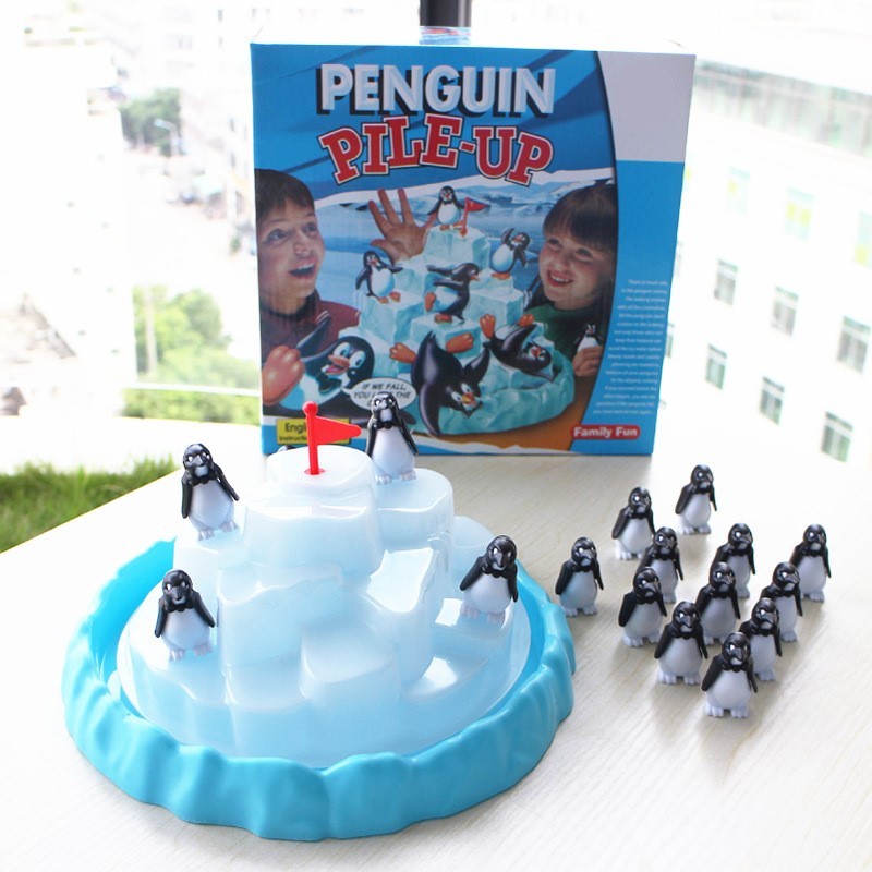 Iceberg Stacked Penguin Balanc - Party Games No Props 리뷰 및 가격
