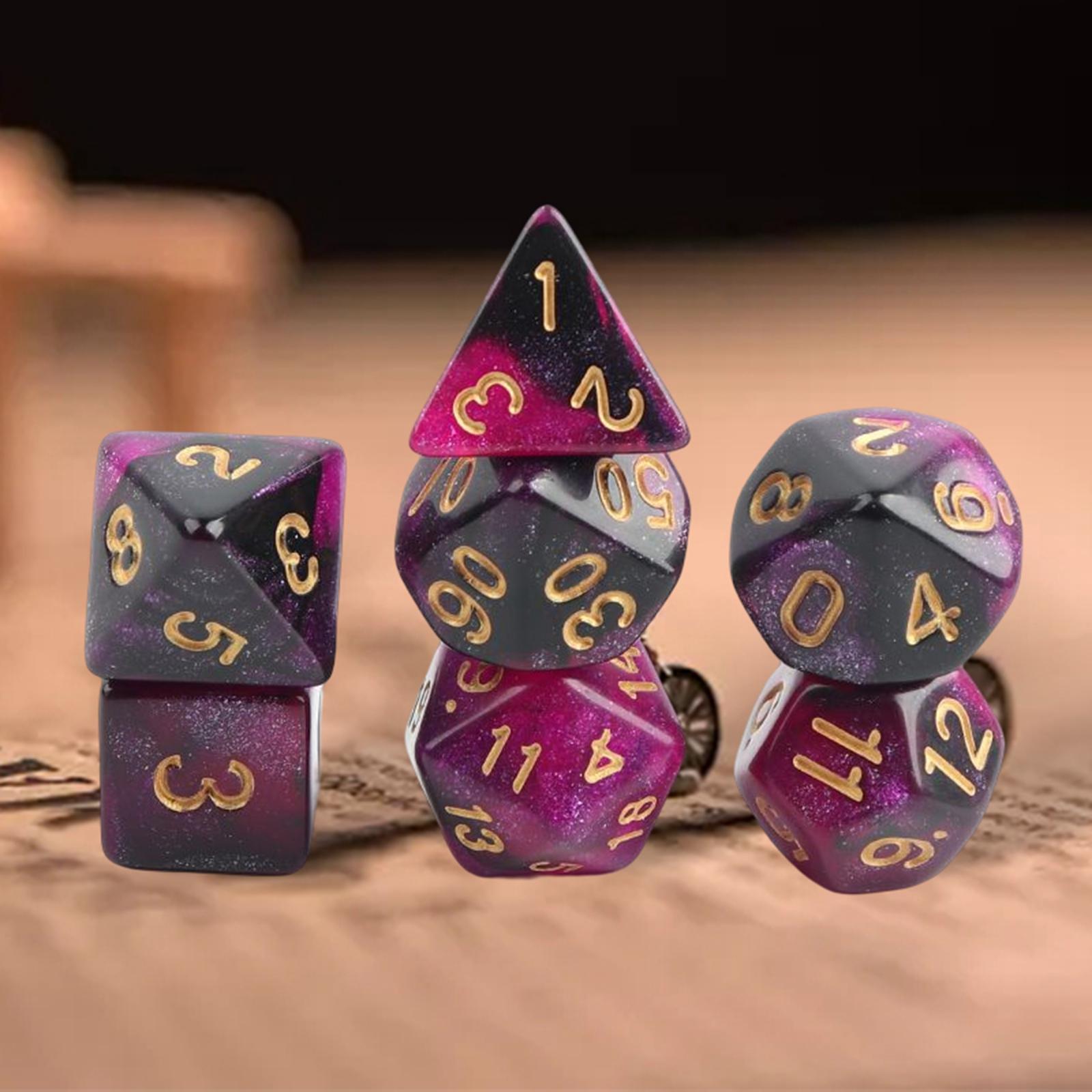 Acrylic Polyhedral Dice Set Co - Party Games Gamecube 리뷰 및 가격