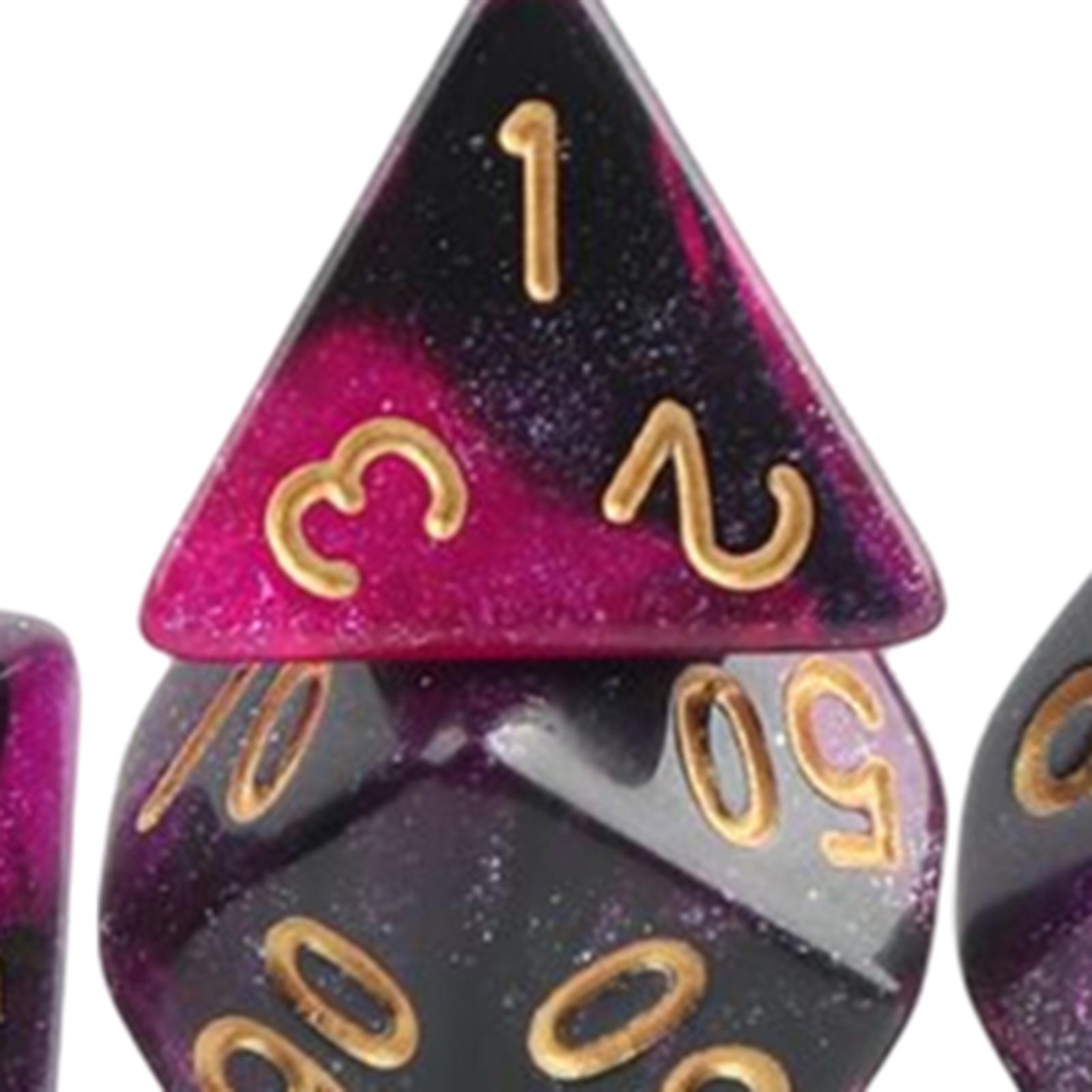 Acrylic Polyhedral Dice Set Co - Party Games Gamecube 리뷰 및 가격