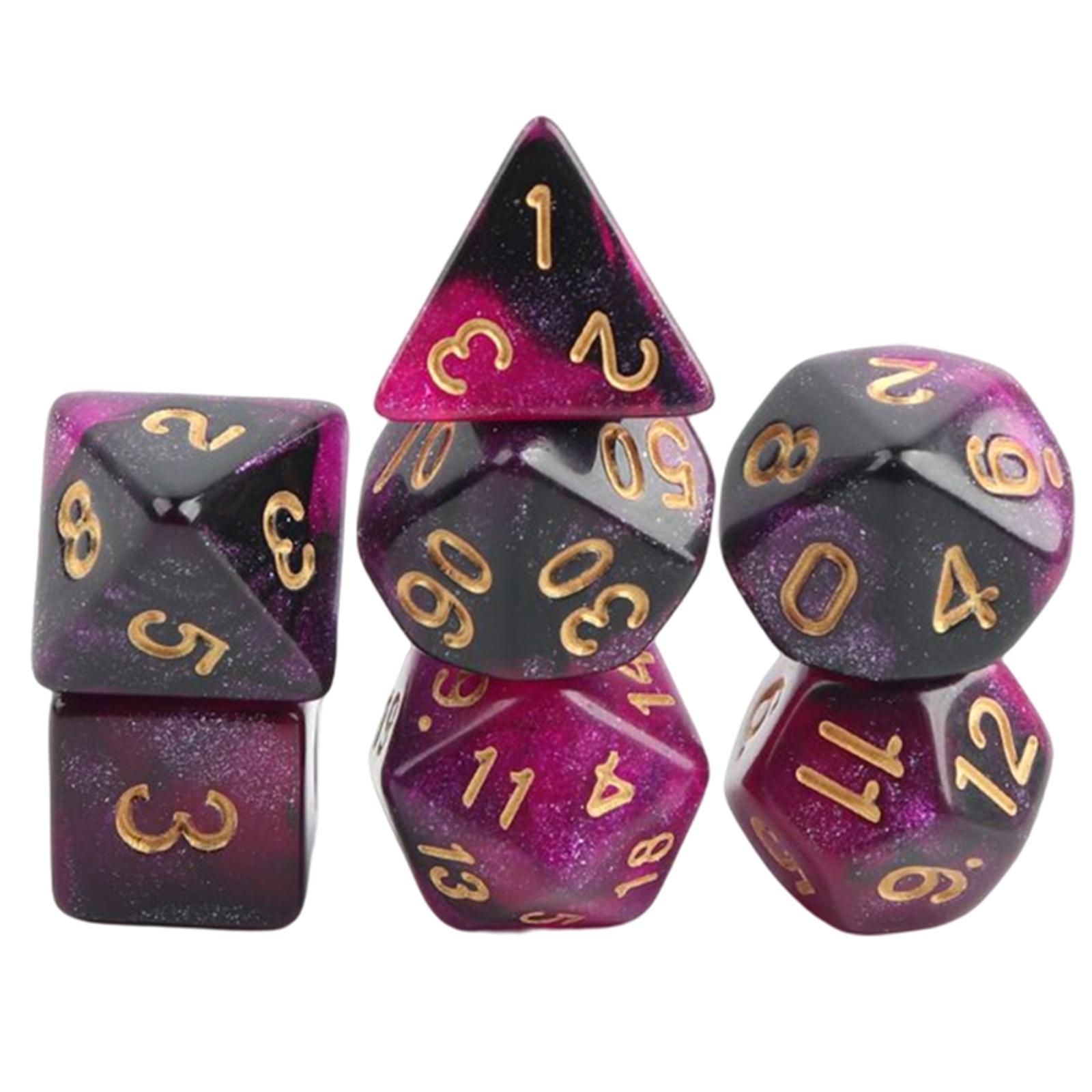 Acrylic Polyhedral Dice Set Co - Party Games Gamecube 리뷰 및 가격
