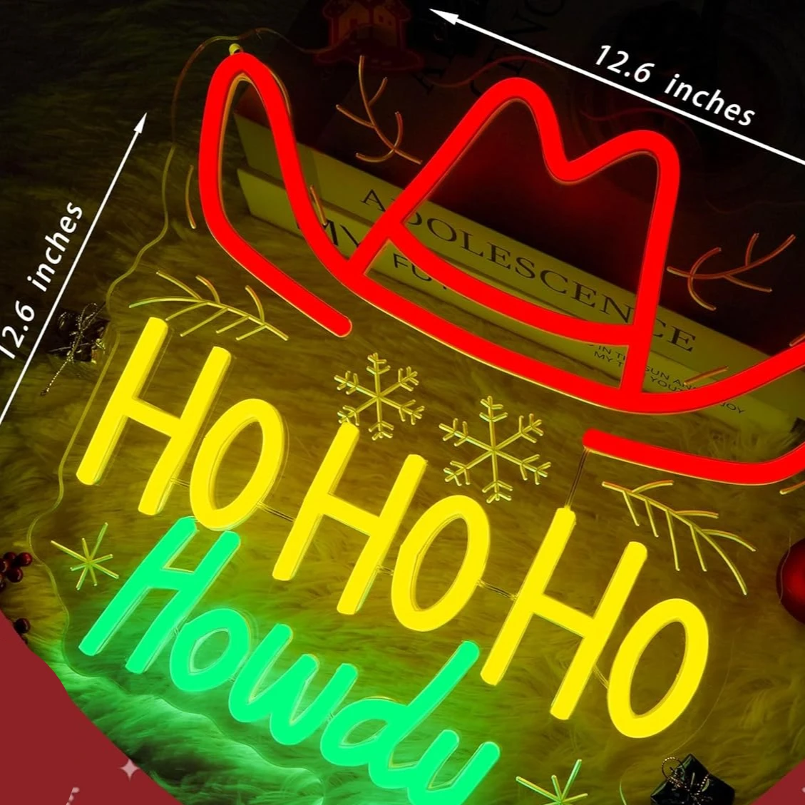 Christmas Neon Sign Ho Ho Ho H - Party Games Shop 리뷰 및 가격