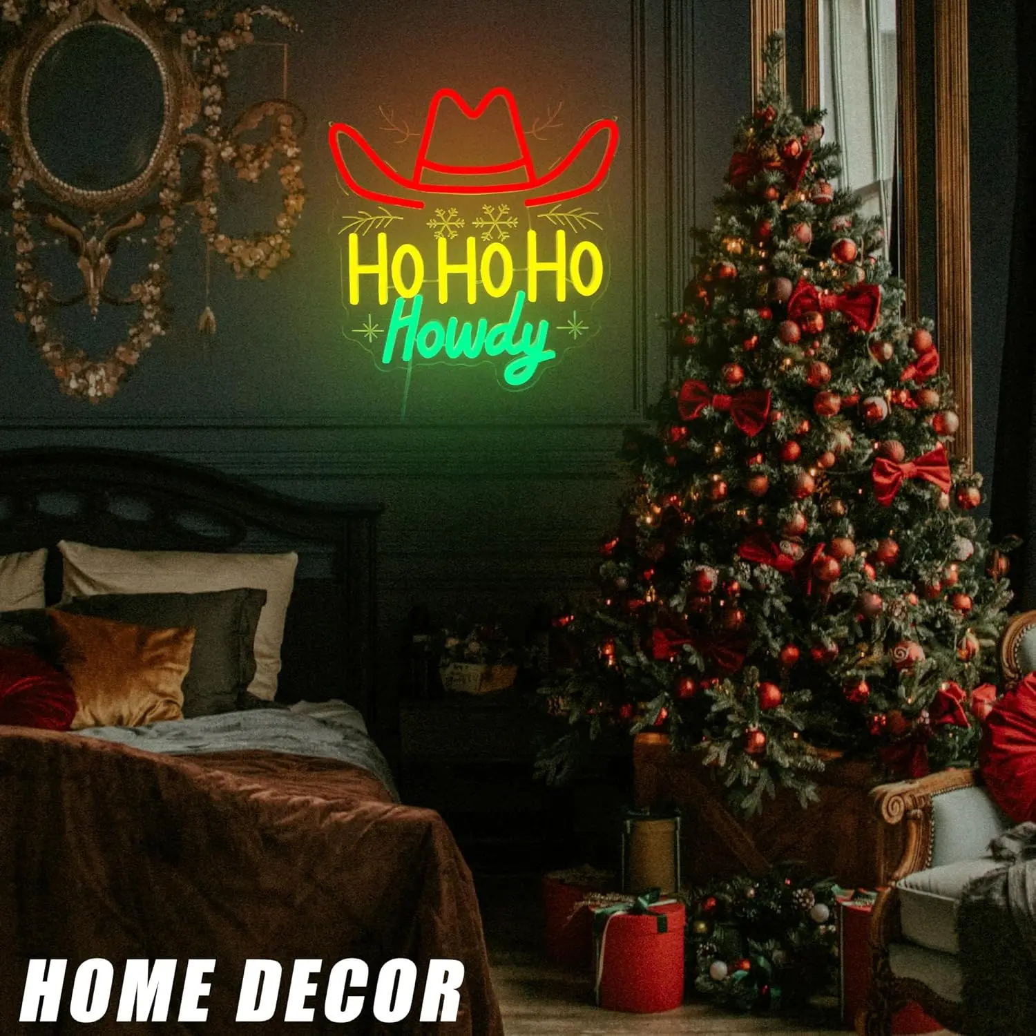 Christmas Neon Sign Ho Ho Ho H - Party Games Shop 리뷰 및 가격