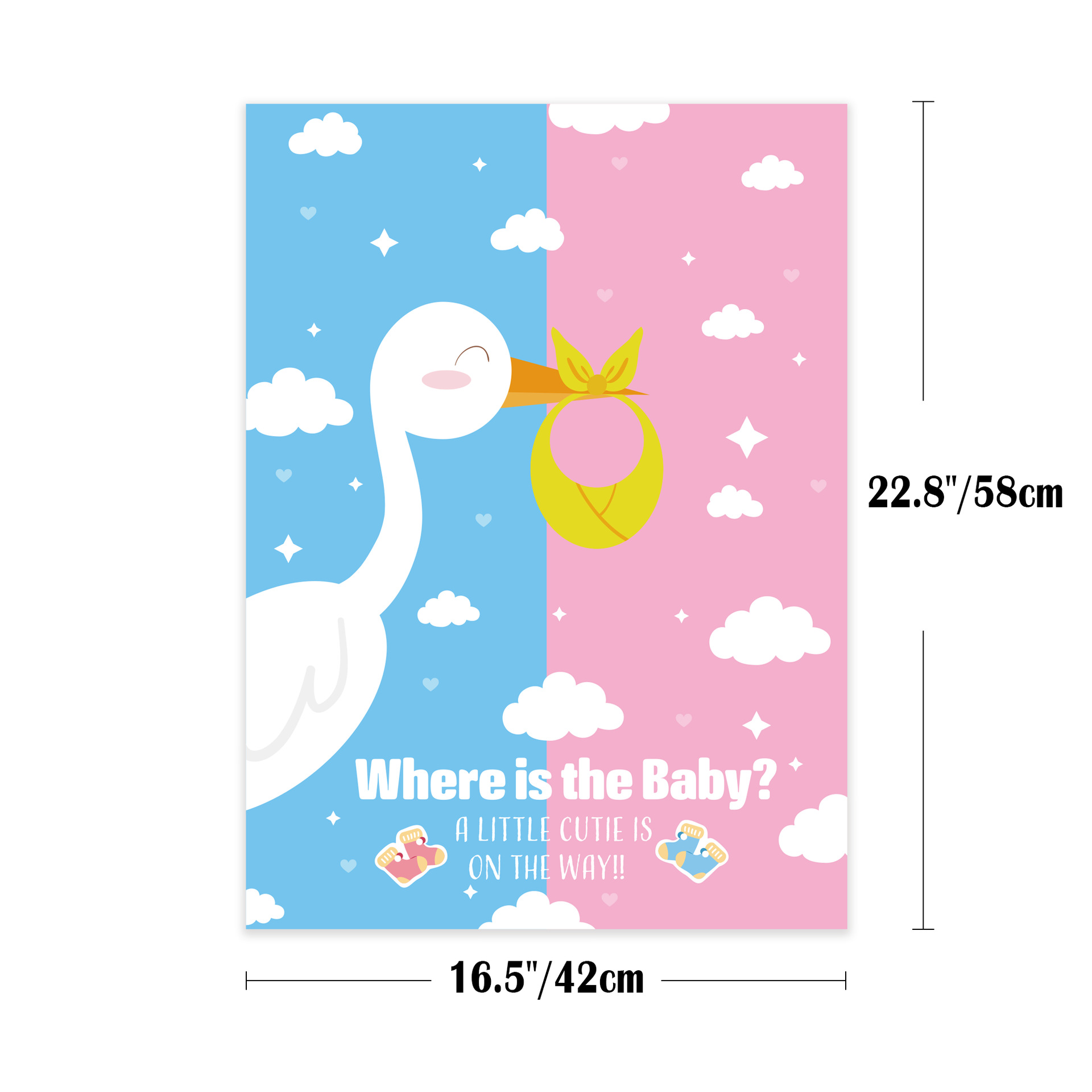 Gender Revealing Baby's Secret - Party Games Shop 리뷰 및 가격