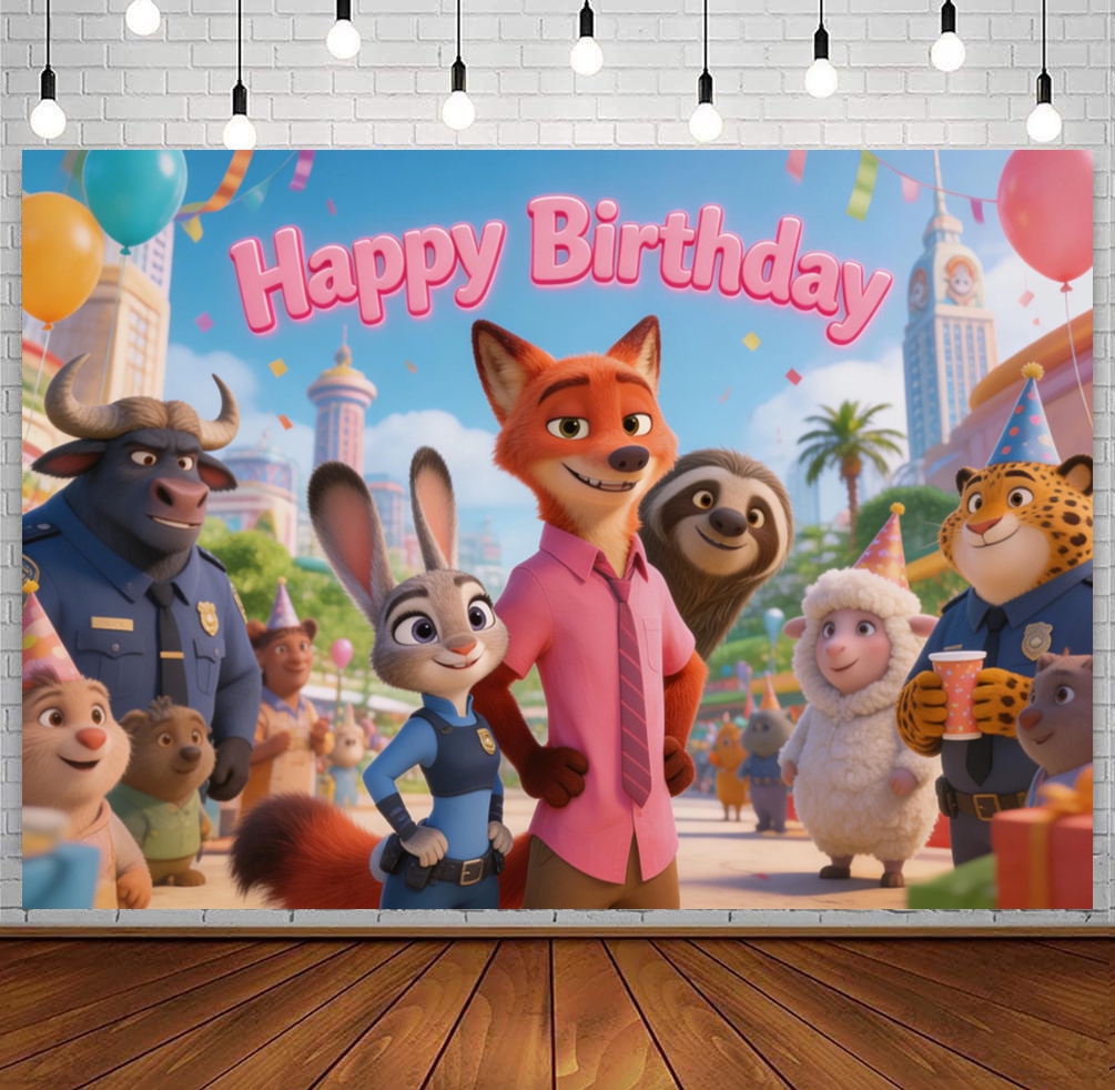 Zootopia Theme Birthday Party  - Zootopia Party Games 리뷰 및 가격