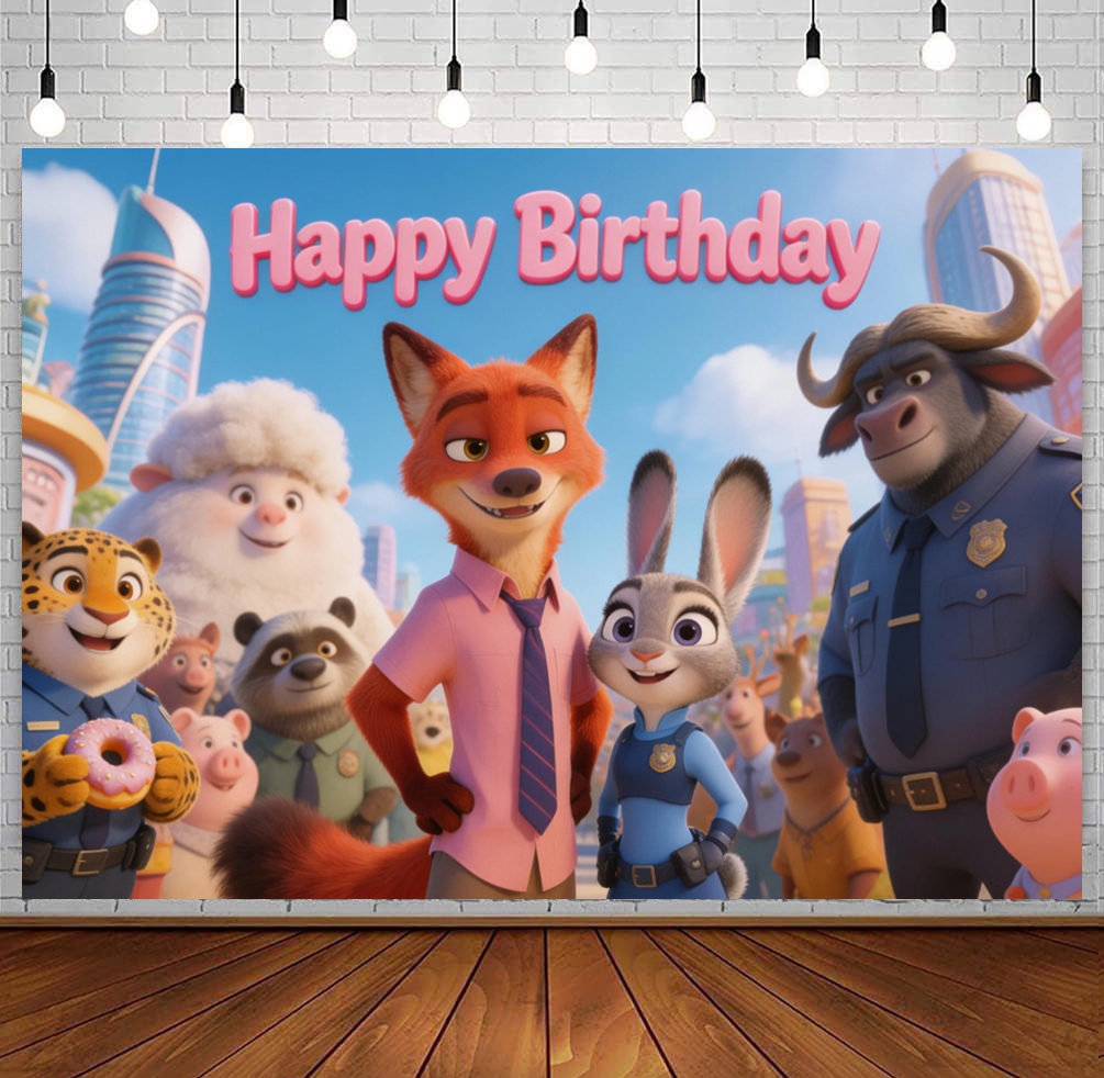 Zootopia Theme Birthday Party  - Zootopia Party Games 리뷰 및 가격