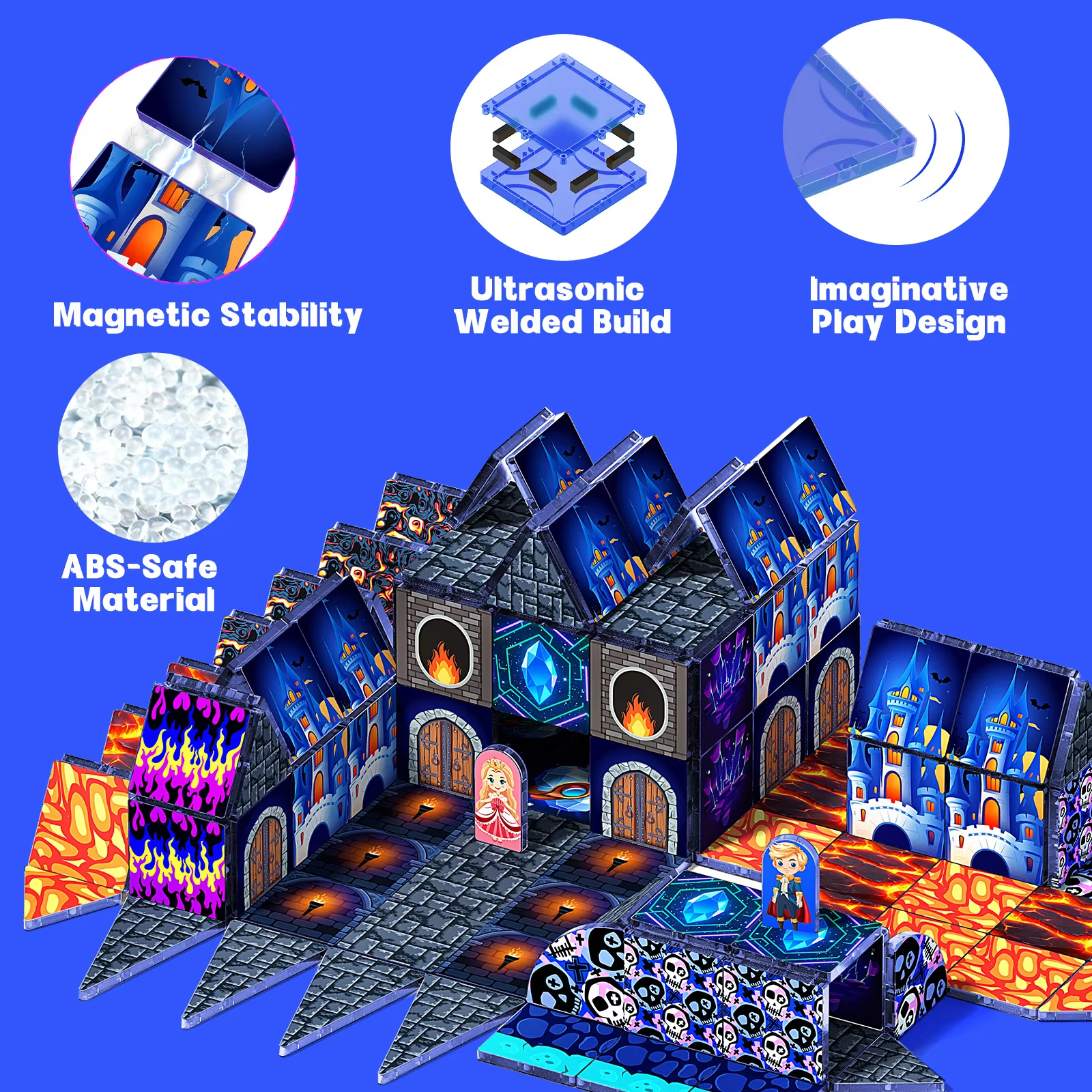 Magnetic Building Blocks DIY M - Party Games Gamecube 리뷰 및 가격