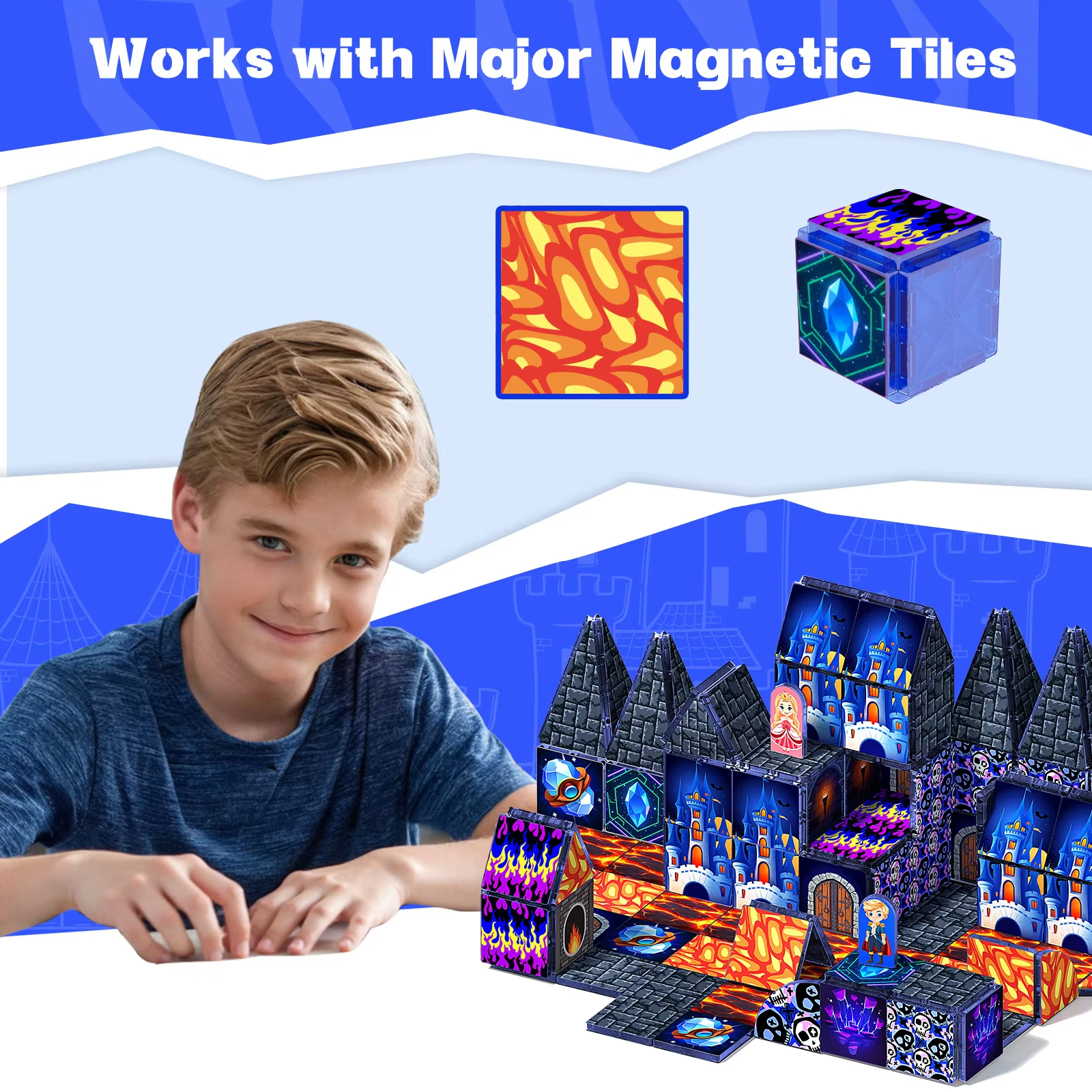 Magnetic Building Blocks DIY M - Party Games Gamecube 리뷰 및 가격