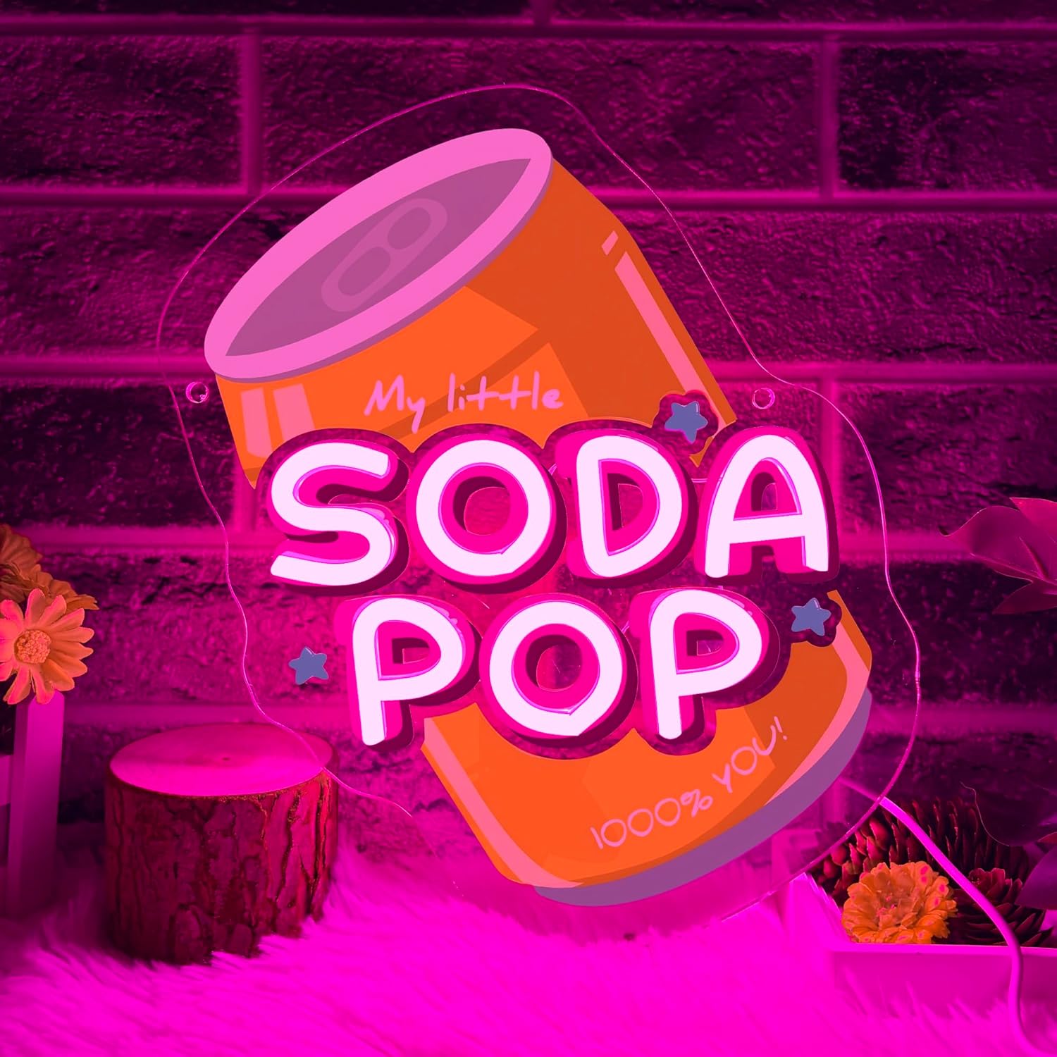 Soda Pop Neon Sign Beverage Ne - Party Games Shop 리뷰 및 가격