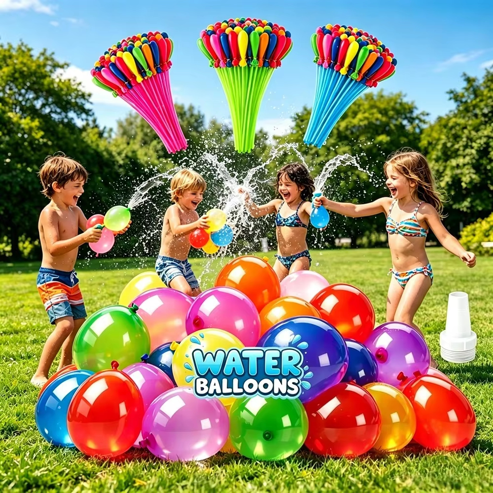 111Pcs Rapid Fill Water Globos - Party Games No Props 리뷰 및 가격