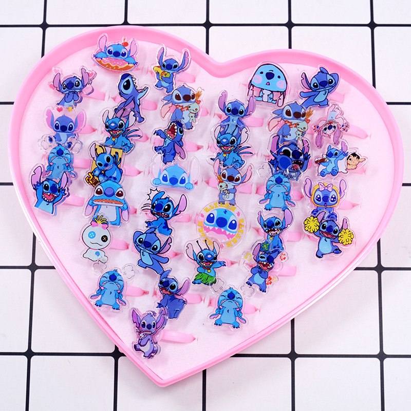 Stitch Acrylic Ring 10/20pcs K - Kids Party Games 리뷰 및 가격