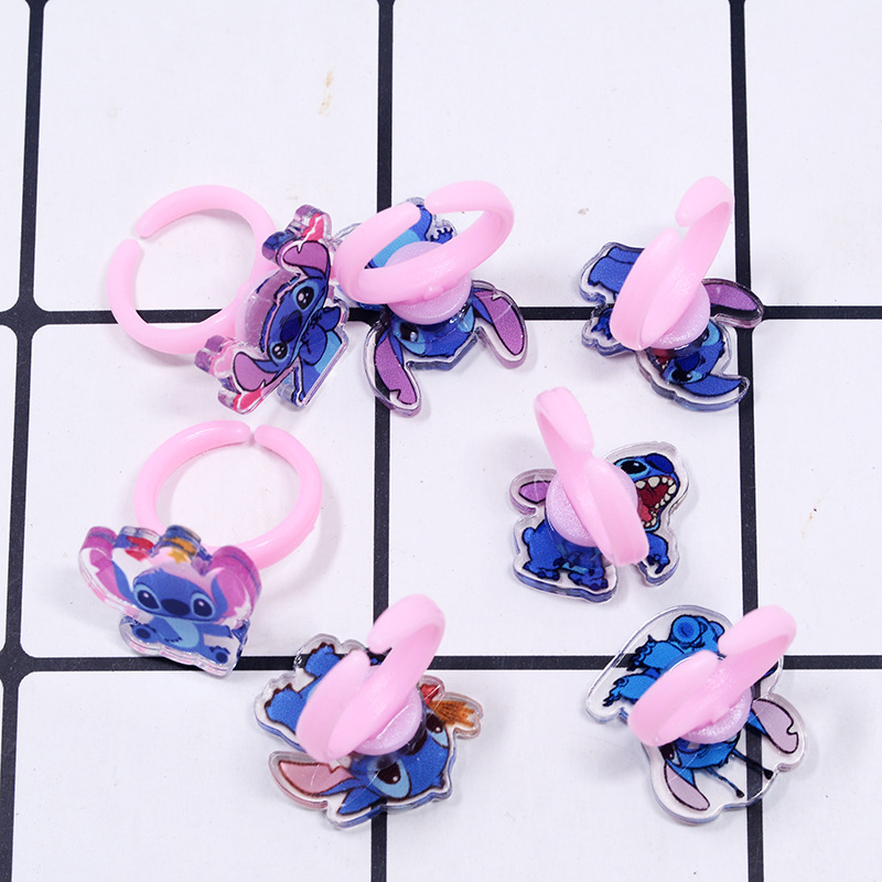 Stitch Acrylic Ring 10/20pcs K - Kids Party Games 리뷰 및 가격