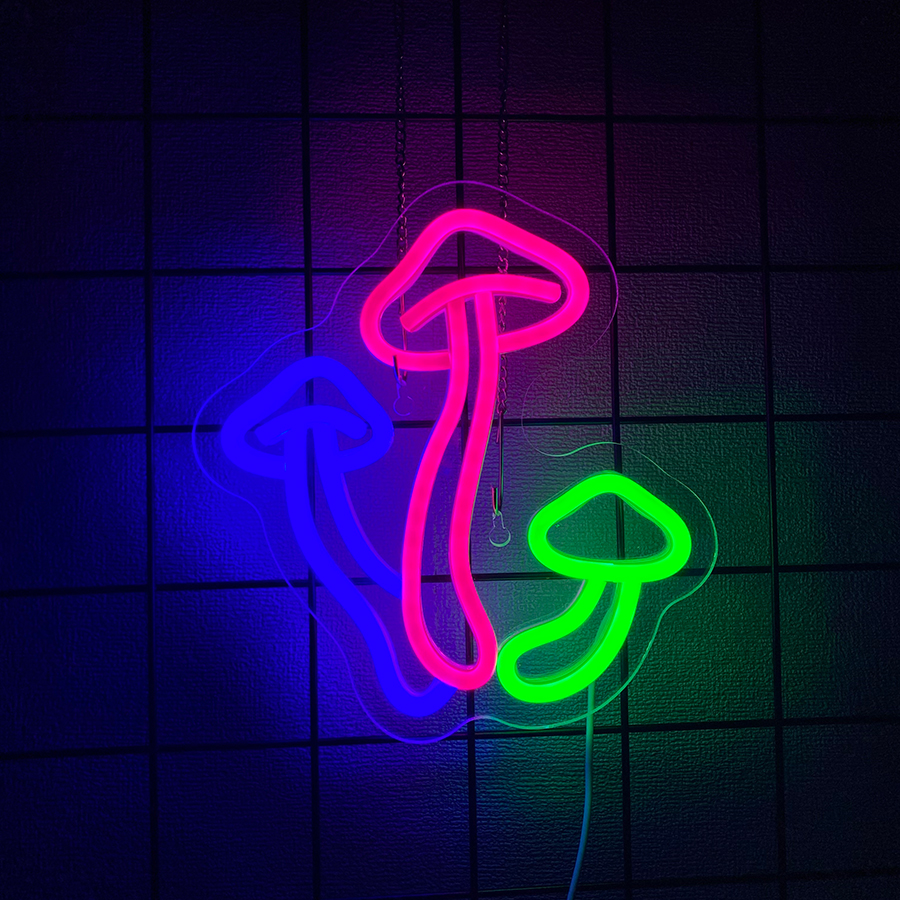 Mushroom Series Neon Sign For  - Party Games Shop 리뷰 및 가격