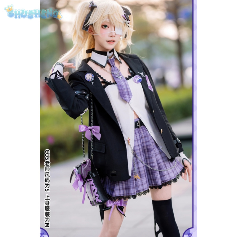 Fischl Cosplay Costume Game Ge - Party Games Shop 리뷰 및 가격