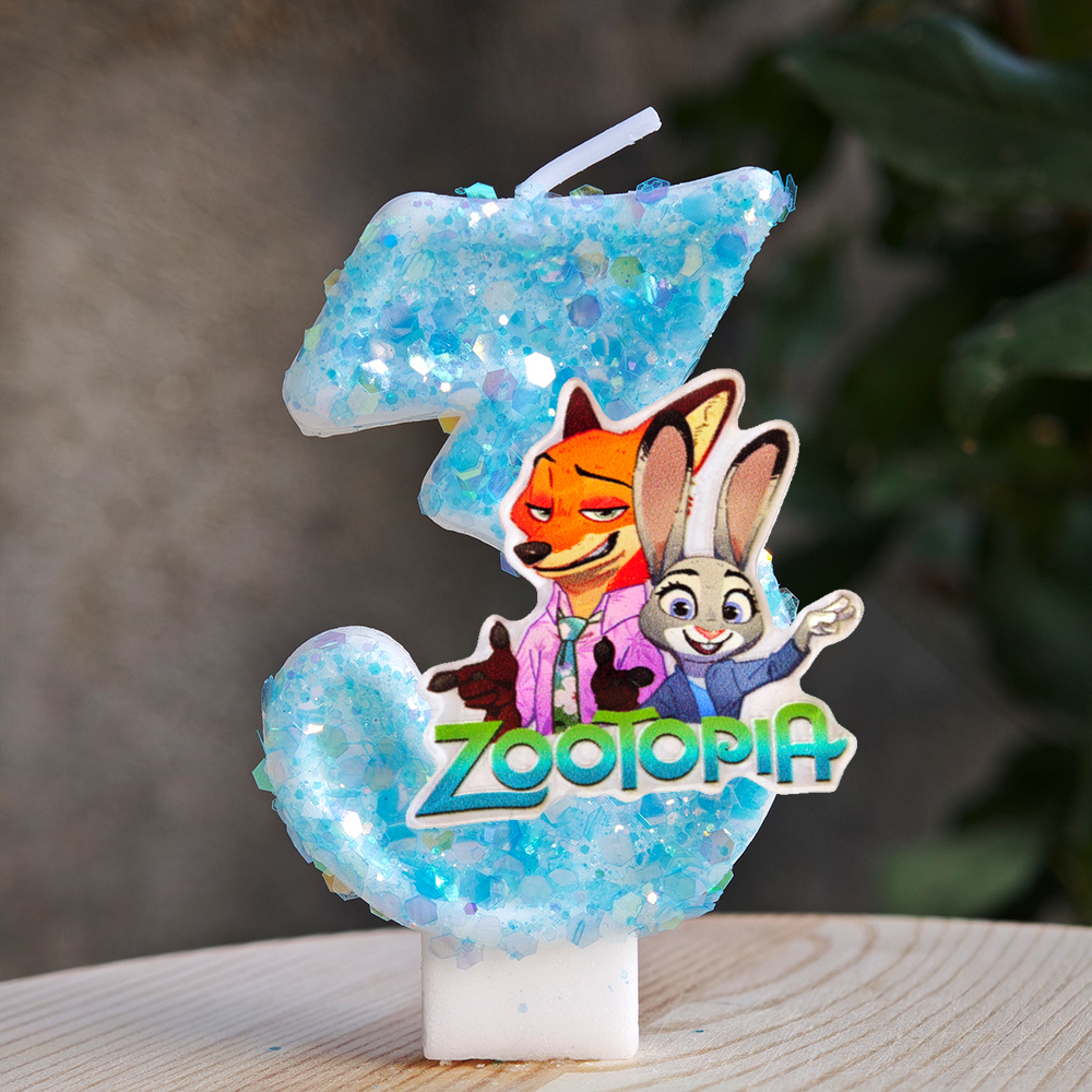 Amine Zootopia Candle Number 0 - Zootopia Party Games 리뷰 및 가격