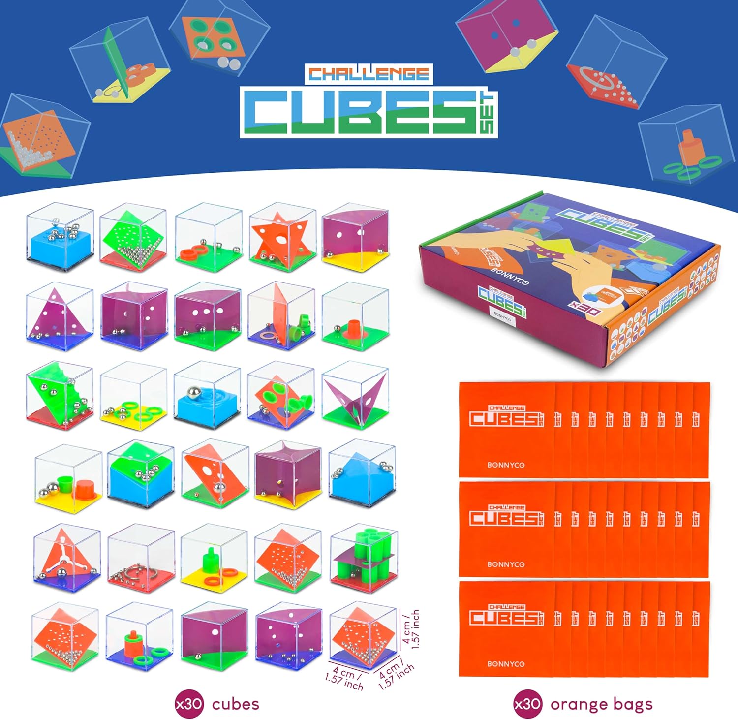 Brain Teaser Puzzles Cubes Pac - Party Games Game 리뷰 및 가격