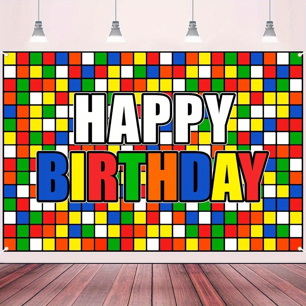 Colorful Cube Birthday Party B - Party Games Gamecube 리뷰 및 가격