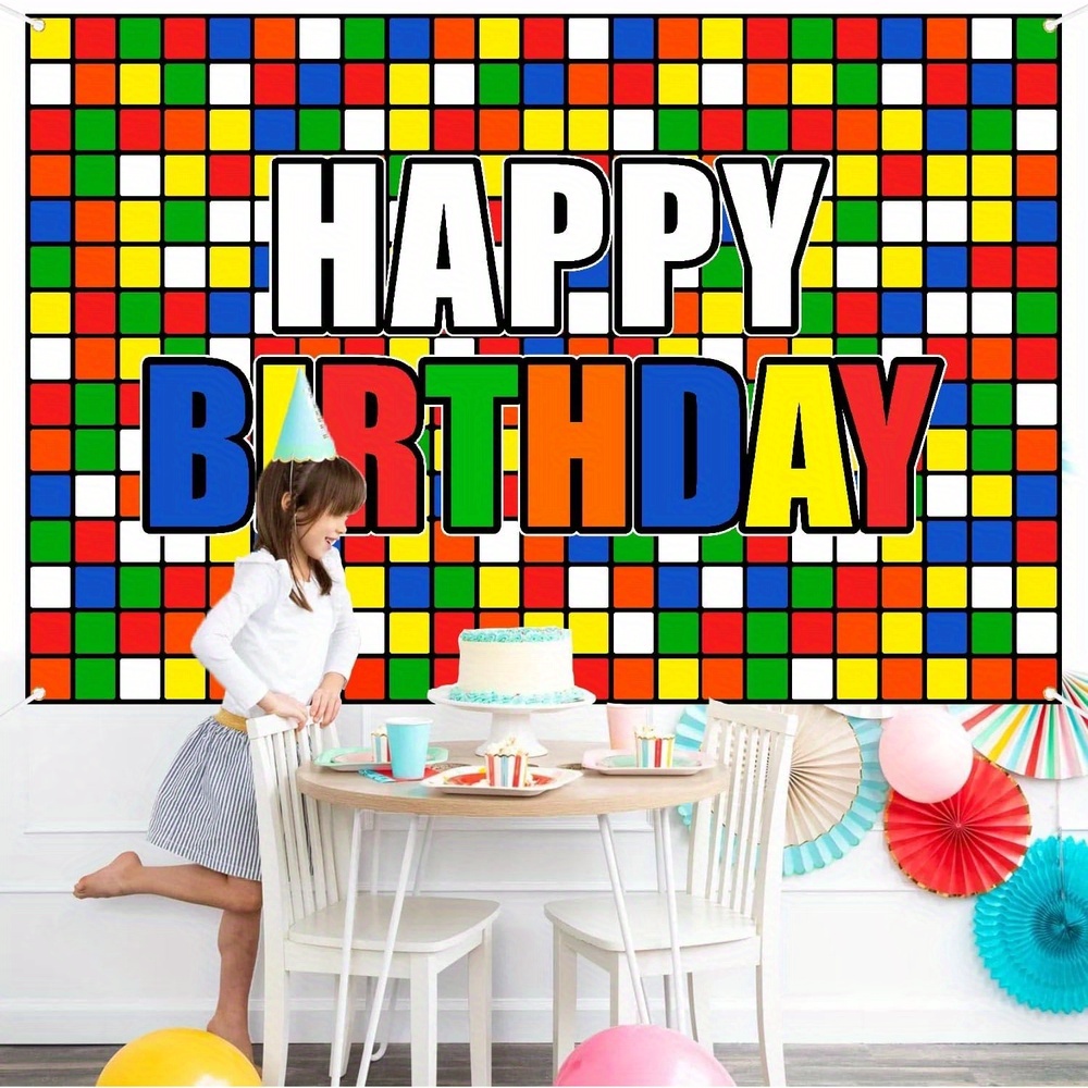 Colorful Cube Birthday Party B - Party Games Gamecube 리뷰 및 가격