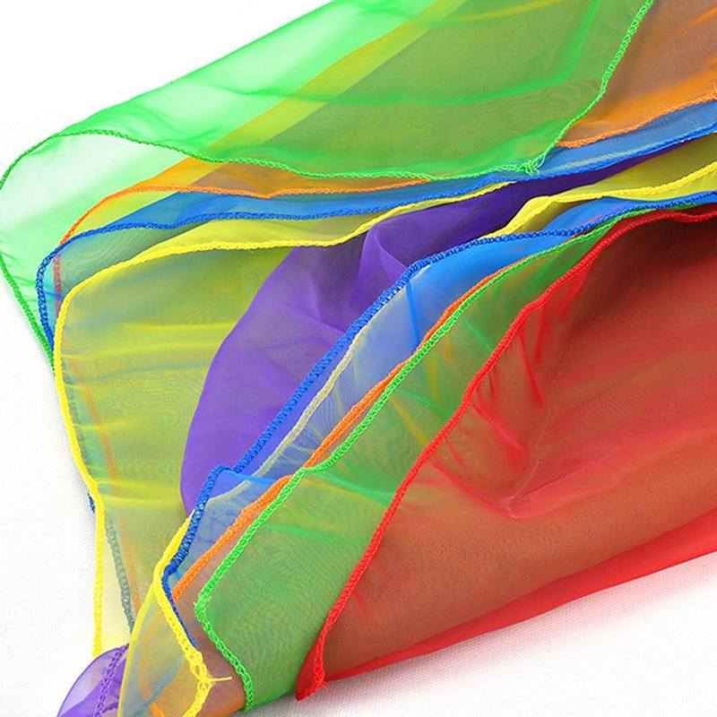 Six Color Silk Scarf Party Fav - Party Games No Props 리뷰 및 가격