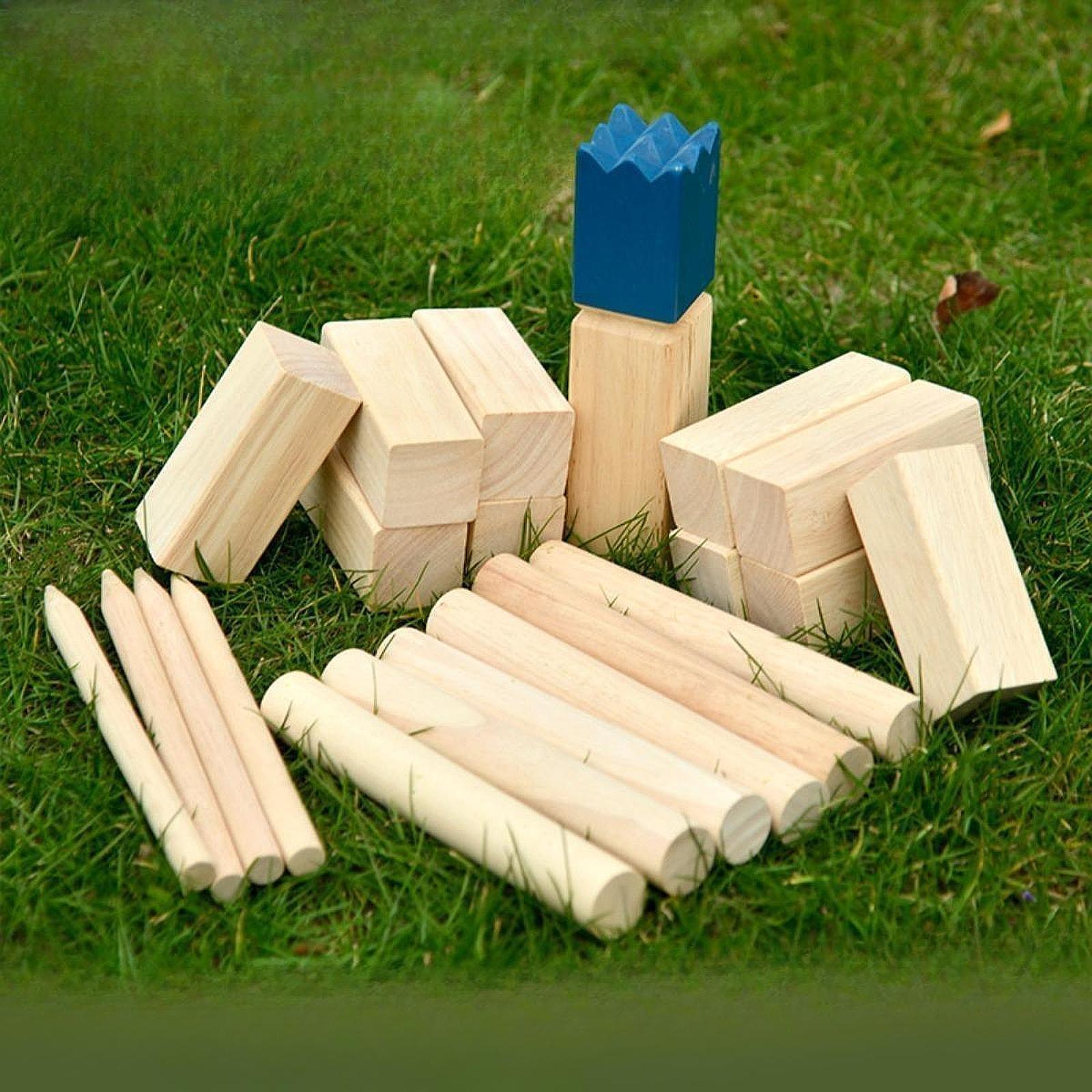 Kubb Yard Game Set Wooden Thro - Kubb Game Yard 리뷰 및 가격