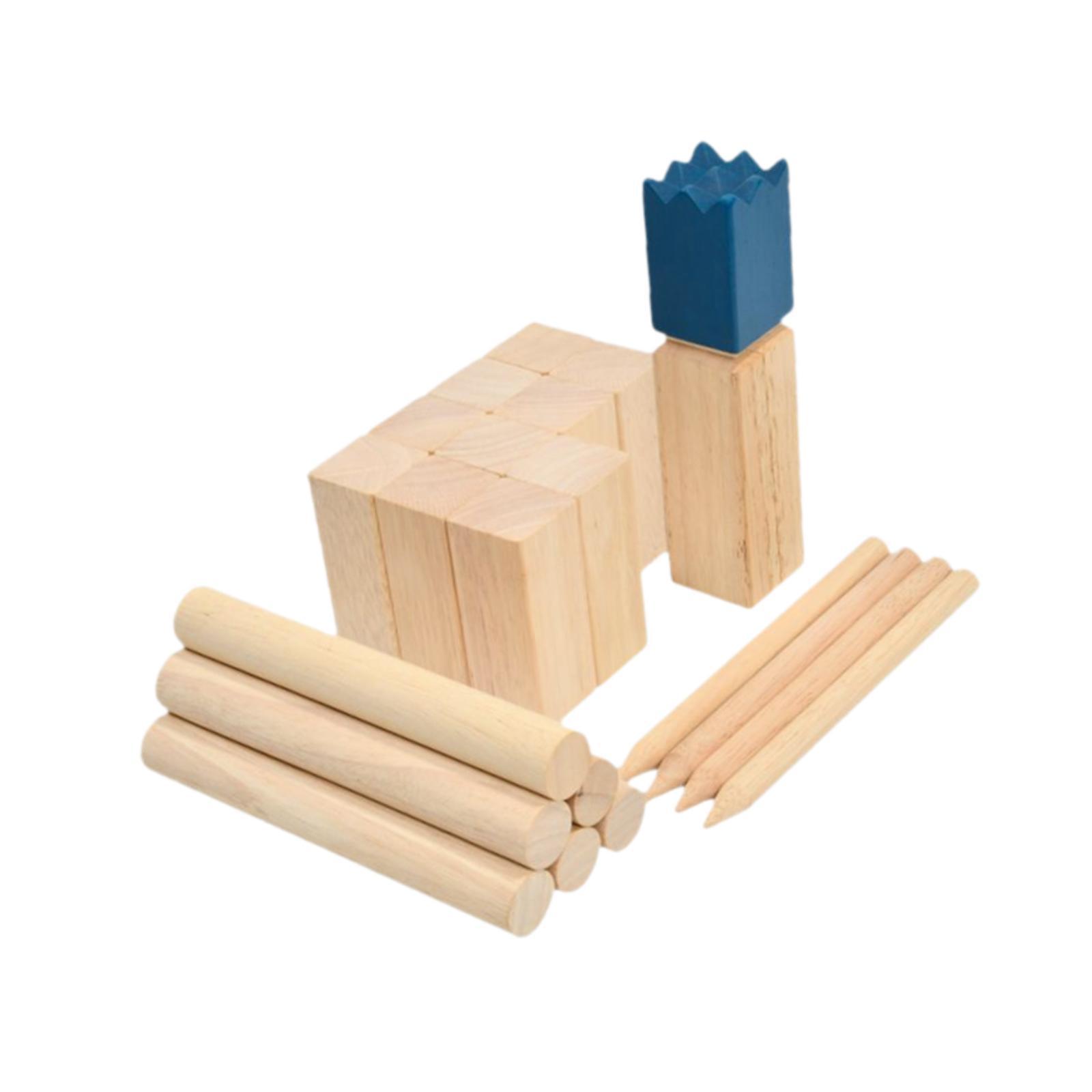 Kubb Yard Game Set Wooden Thro - Kubb Game Yard 리뷰 및 가격