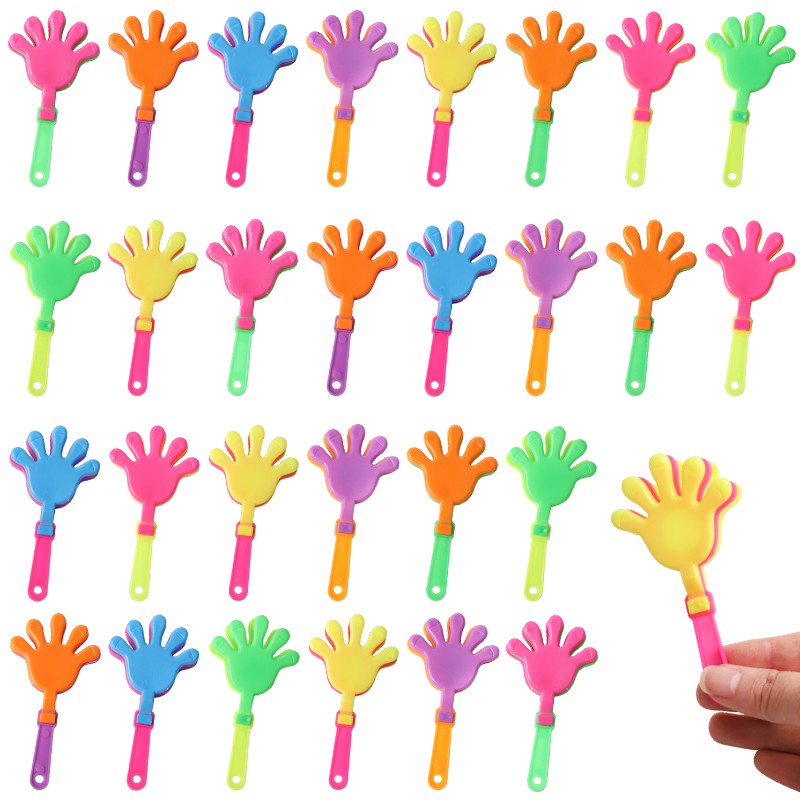 12/24Pcs Colorful Mini Hand Cl - Party Games No Props 리뷰 및 가격