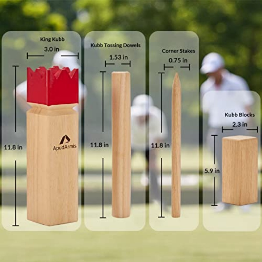 Kubb Yard Game Set, Viking Che - Kubb Game Yard 리뷰 및 가격