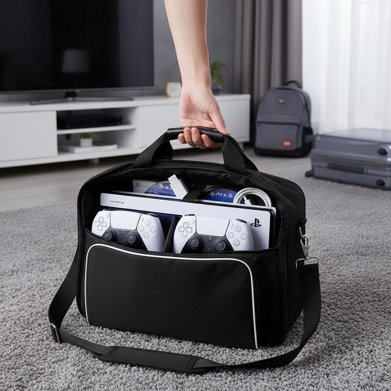 Game Console Suitcase 17x12x7  - Party Games In Ps5 리뷰 및 가격