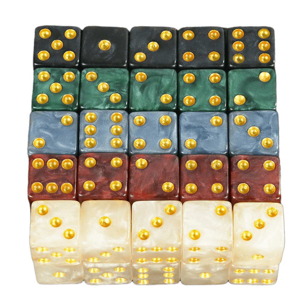 Marble Effect Dice 10pc/set 12 - Party Games Gamecube 리뷰 및 가격