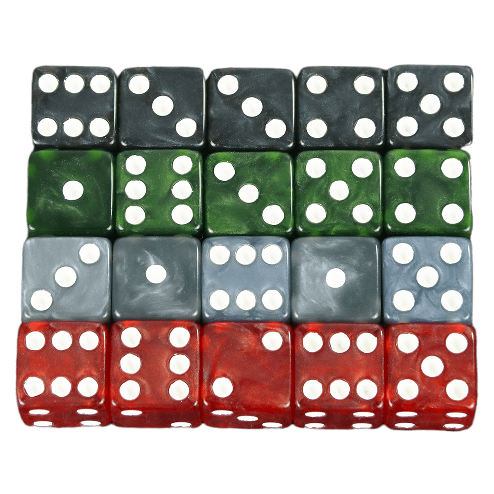 Marble Effect Dice 10pc/set 12 - Party Games Gamecube 리뷰 및 가격