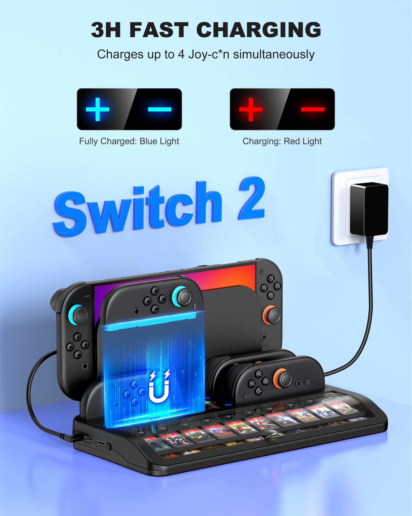 BEBONCOOL SC200 Switch2 Chargi - Party Games Gamecube 리뷰 및 가격