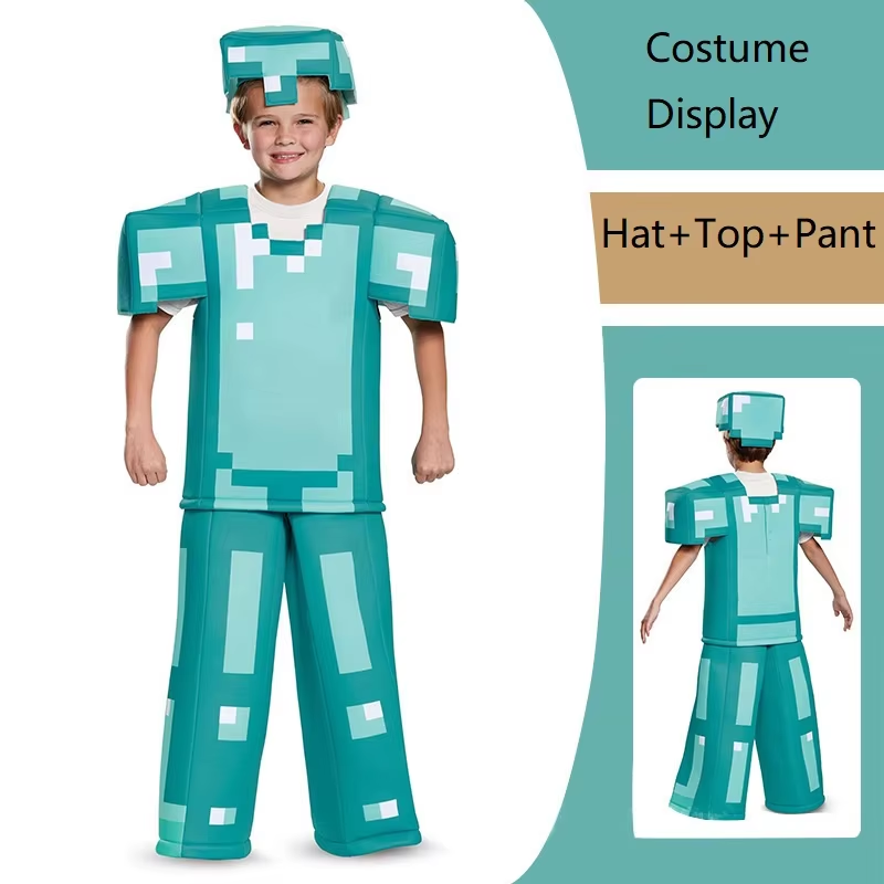 NEW Kids Cosplay Diamond Armor - Kids Party Games 리뷰 및 가격