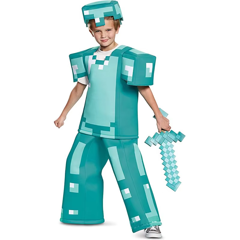 NEW Kids Cosplay Diamond Armor - Kids Party Games 리뷰 및 가격